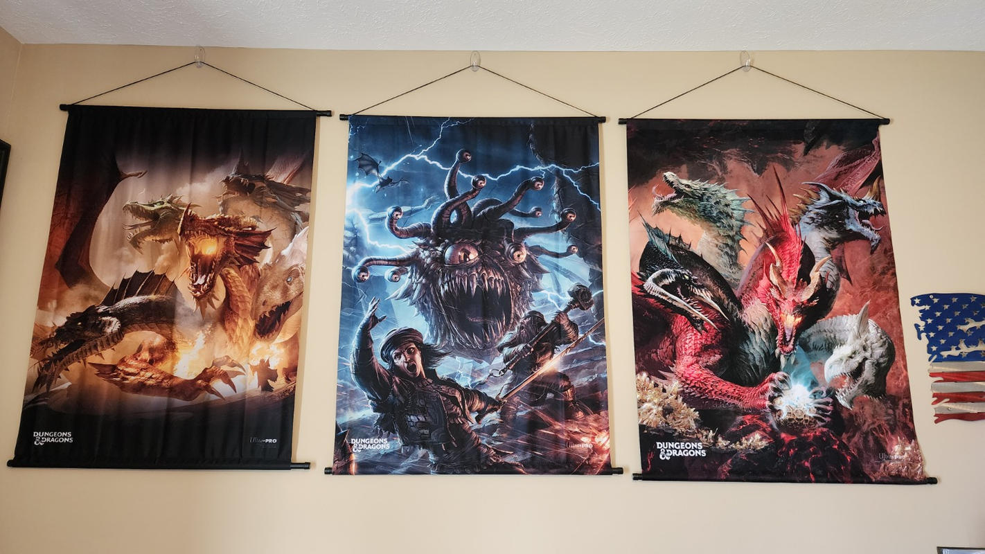Cover Series Monster Manual Wall Scroll for Dungeons & Dragons